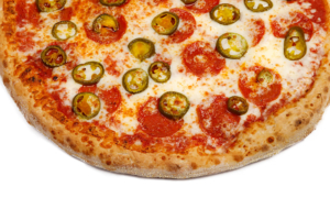 Pepperoni and Jalapeno Pizza