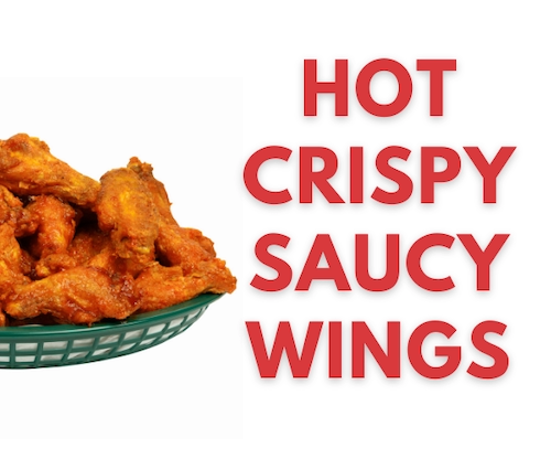 Hot Crispy Saucy Wings Hot Crispy Saucy Wings